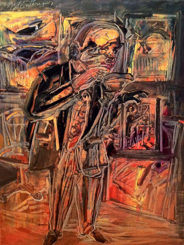 
                  Gallerist, 2008, Oil on canvas, 65 x 50 cm        