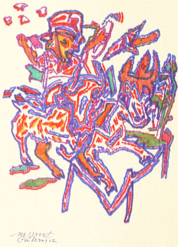 
                  Açık Kitap 007, 2010, Drawing, 27 x 21 cm        