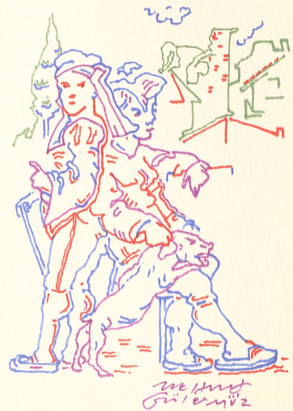 
                  Açık Kitap 144, 2010, Drawing, 27 x 21 cm        