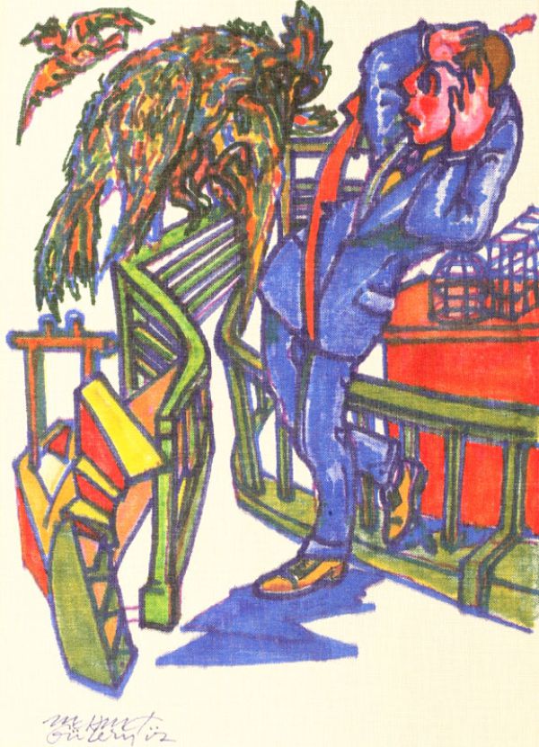 
                  Açık Kitap 150, 2010, Drawing, 27 x 21 cm        