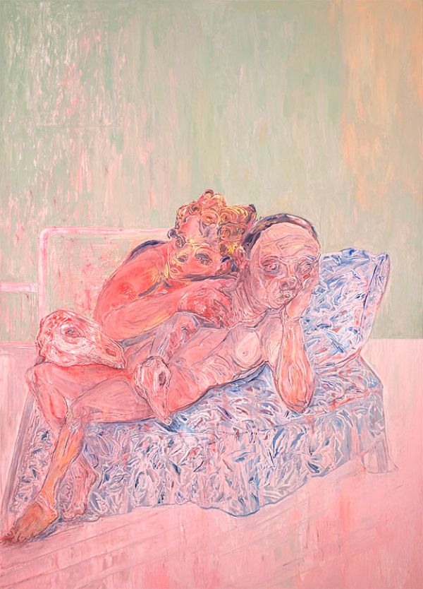 
                  What's Wrong?, 2010, Oil on canvas, 250 x 180 cm        