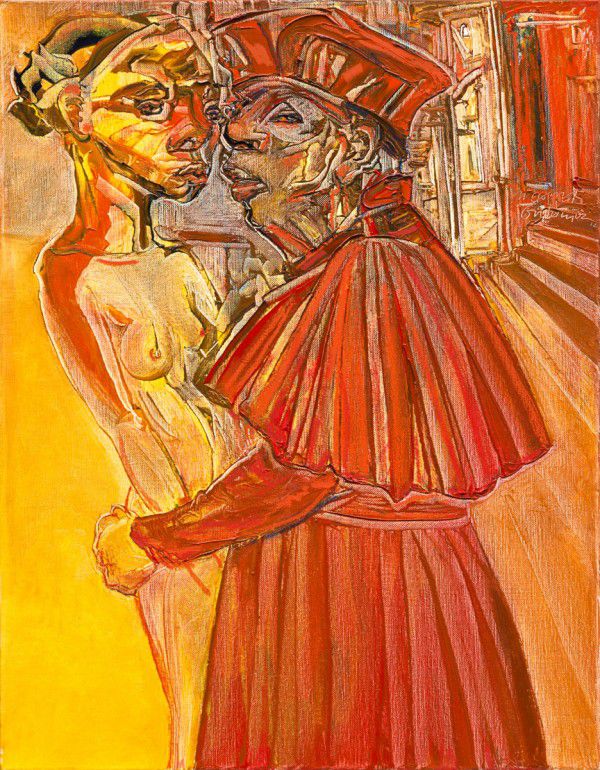 
                  Believe Me, 2012, Oil on canvas, 65 x 50 cm        