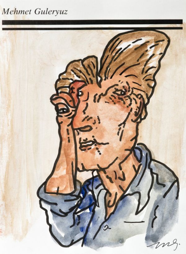 
                  Untitled, 2018, Marker on paper, 18,5 x 14,5 cm        