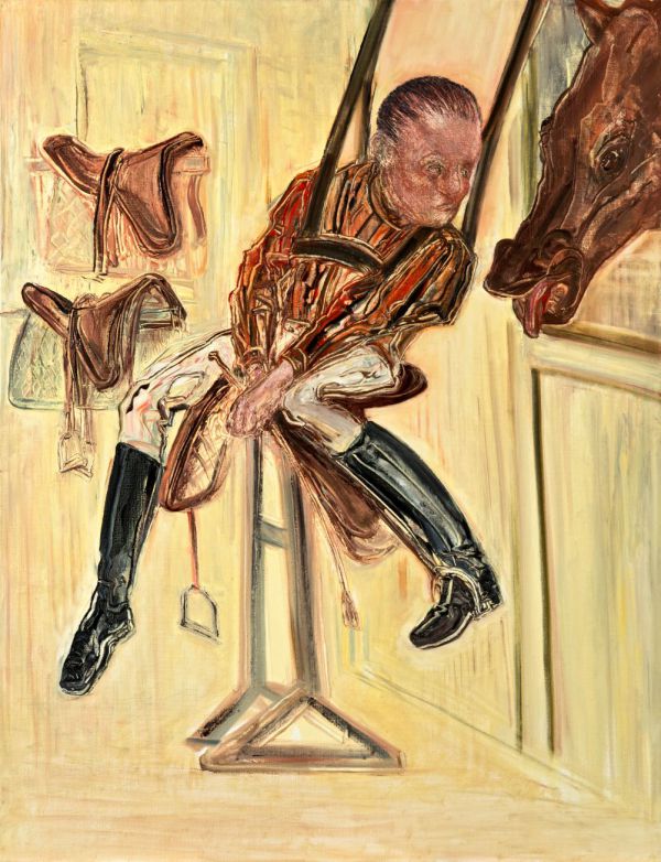 
                  17 Juillet 2019 Paris, 2019, Oil on canvas, 116 x 89 cm        