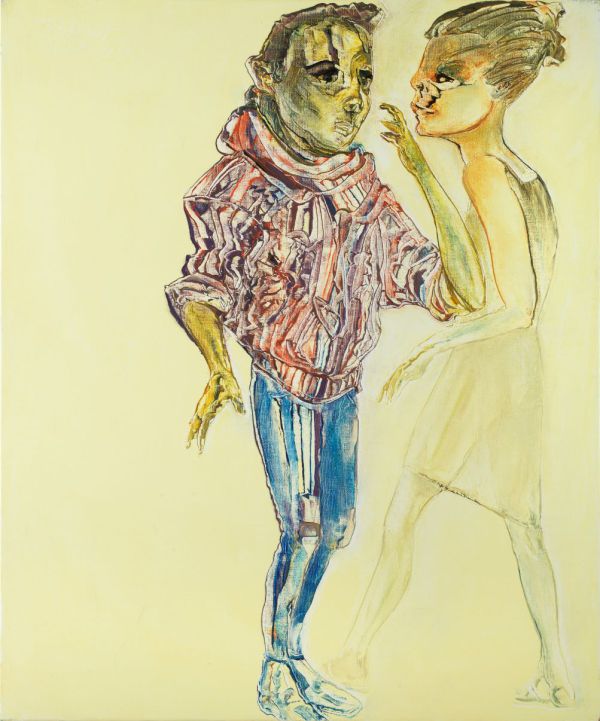 
                  2 Septembre 2019 Paris, 2019, Oil on canvas, 73 x 60 cm        