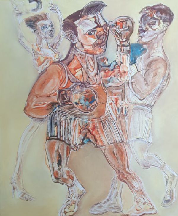 
                  22 Septembre 2019 Paris, 2019, Oil on canvas, 65 x 54 cm        