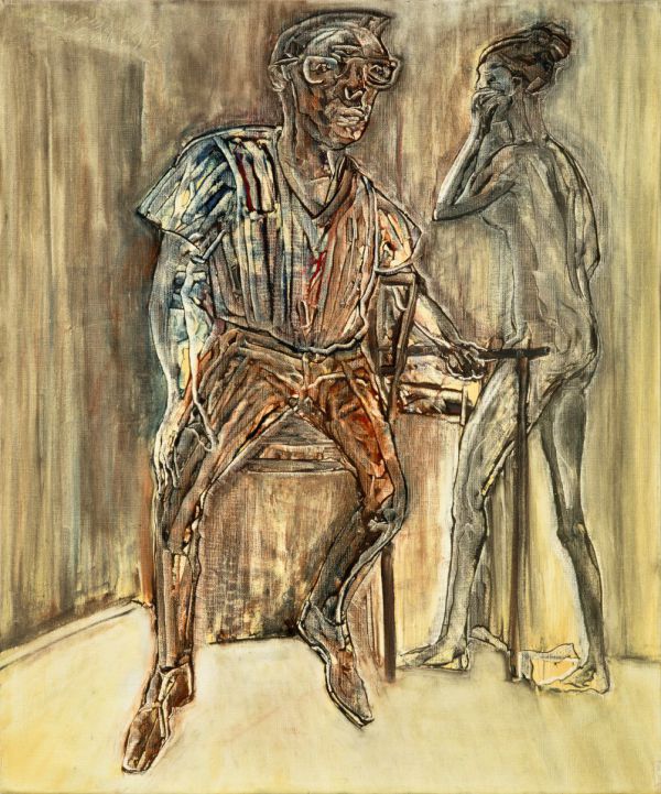 
                  23 Septembre 2019 Paris, 2019, Oil on canvas, 65 x 54 cm        