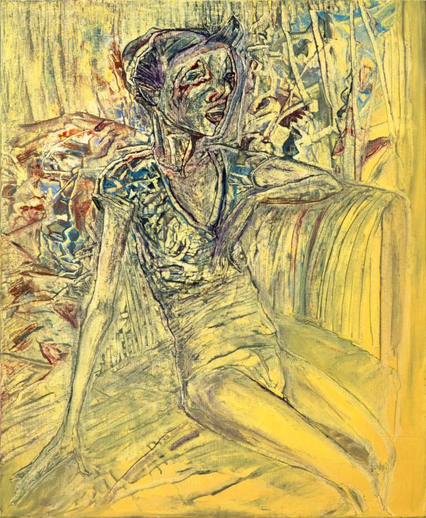 
                  5 October 2019 Paris, 2019, Oil on canvas, 73 x 60 cm        