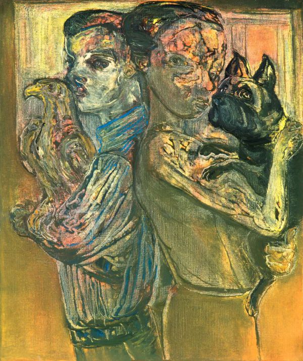 
                  10 Février 2020 Paris, 2020, Oil on canvas, 65 x 54 cm        