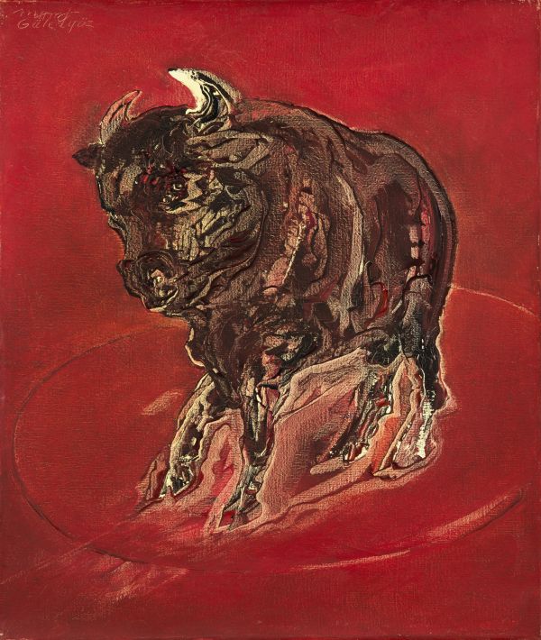 
                  22 Juin 2020 Paris, 2020, Oil on canvas, 55 x 46 cm        