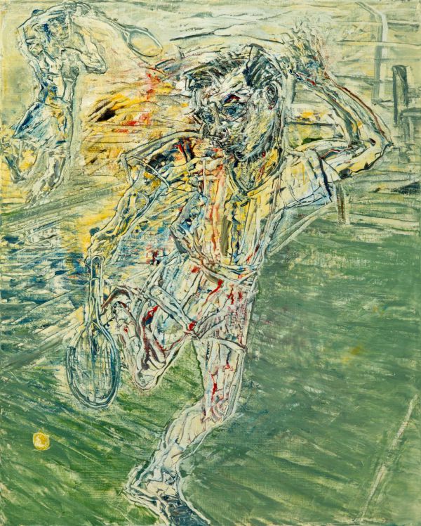 
                  31 Juillet 2020 Paris, 2020, Oil on canvas, 81 x 65 cm        