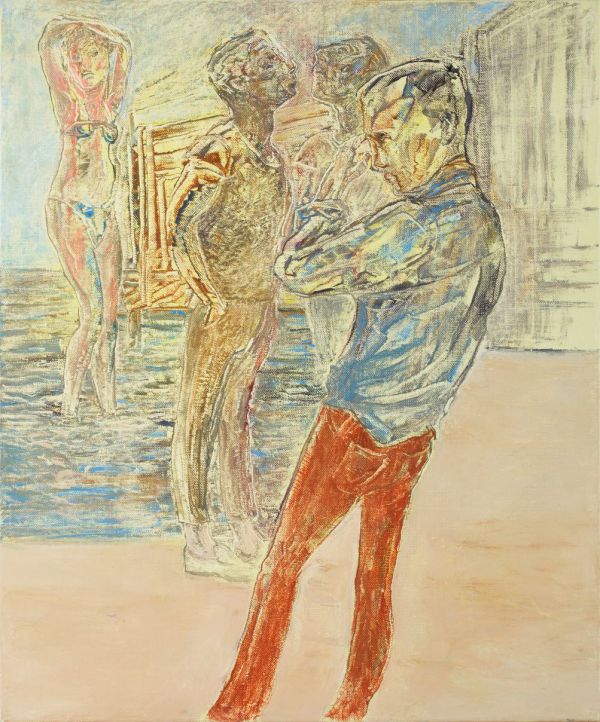 
                  20 Juillet 2020 Paris, 2020, Oil on canvas, 65 x 54 cm        