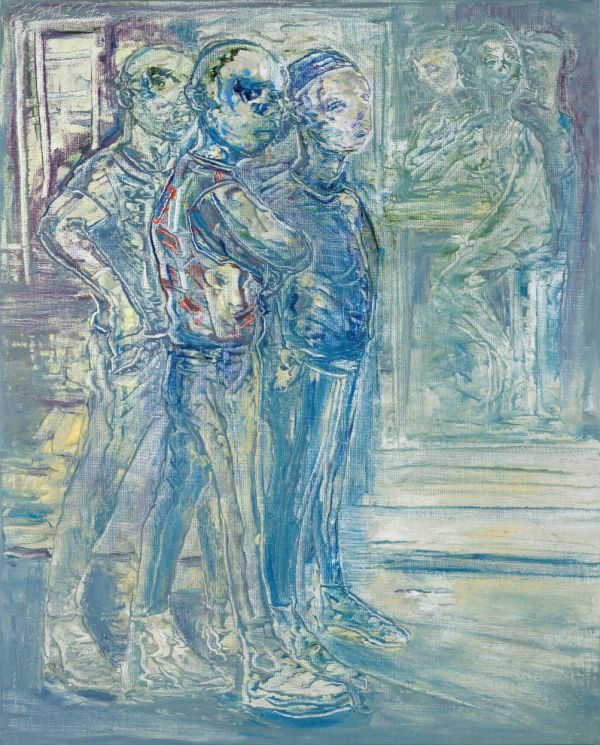 
                  25 Aout 2020 Paris, 2020, Oil on canvas, 61 x 50 cm        