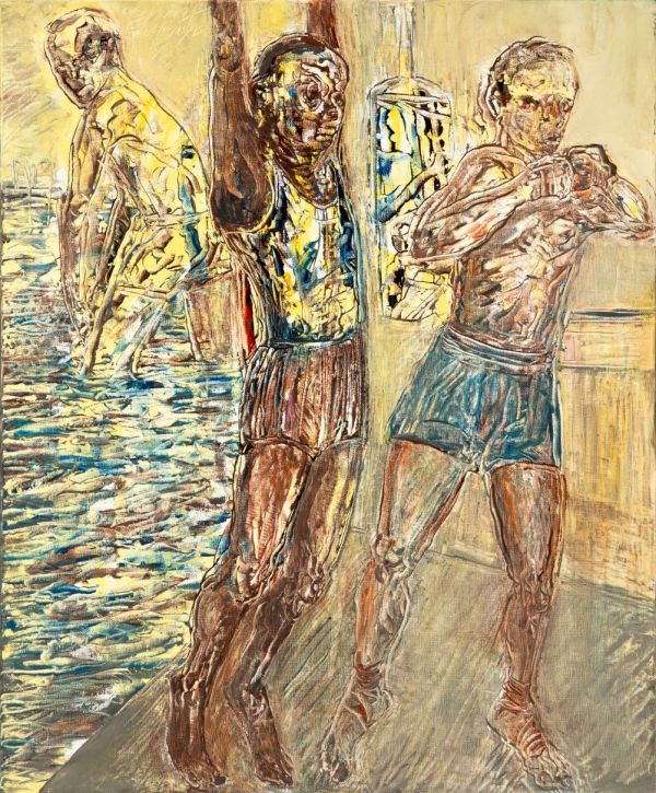 
                  23 Septembre 2020 Paris, 2020, Oil on canvas, 65 x 54 cm        