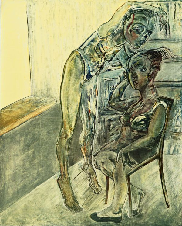 
                  20 Décembre 2020 Paris, 2020, Oil on canvas, 81 x 65 cm        