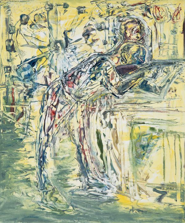 
                  5 Mai 2021 Paris, 2021, Oil on canvas, 61 x 50 cm        