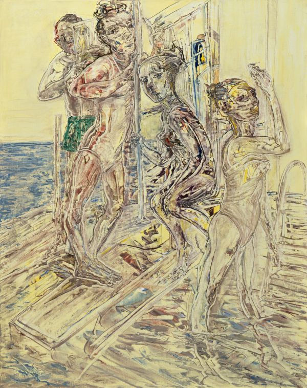 
                  29 Mai 2021 Paris, 2021, Oil on canvas, 92 x 73 cm        