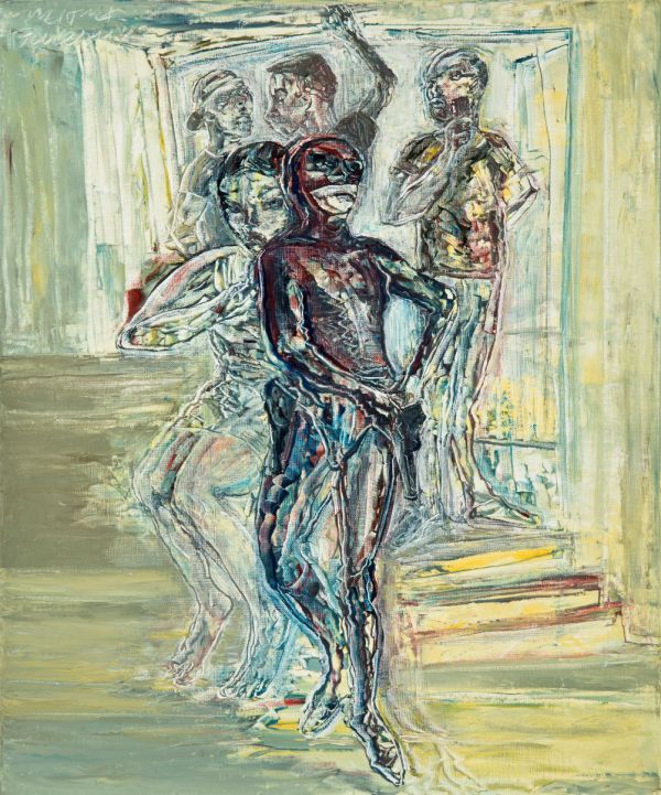 
                  10 Mai 2021 Paris-  La femme  de Fantom, 2021, Oil on canvas, 61 x 50 cm        