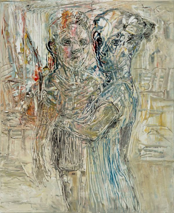 
                  26 Août 2021 Paris, 2021, Oil on canvas, 46 x 38 cm        