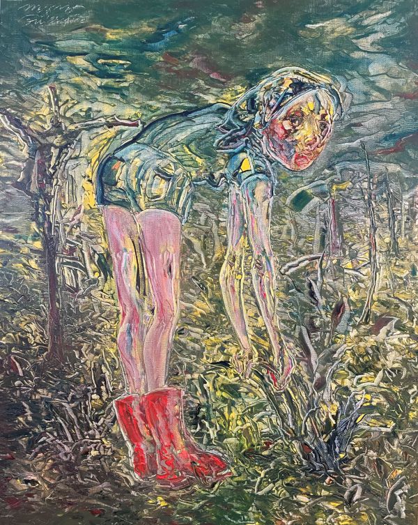 
                  14 September 2023 Paris, 2023, Oil on canvas, 81 x 65 cm        