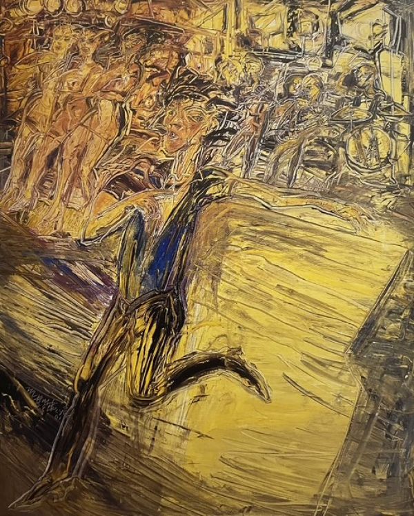 
                  Kuzu Kuzu, 2001, Oil on canvas, 162 x 130 cm        